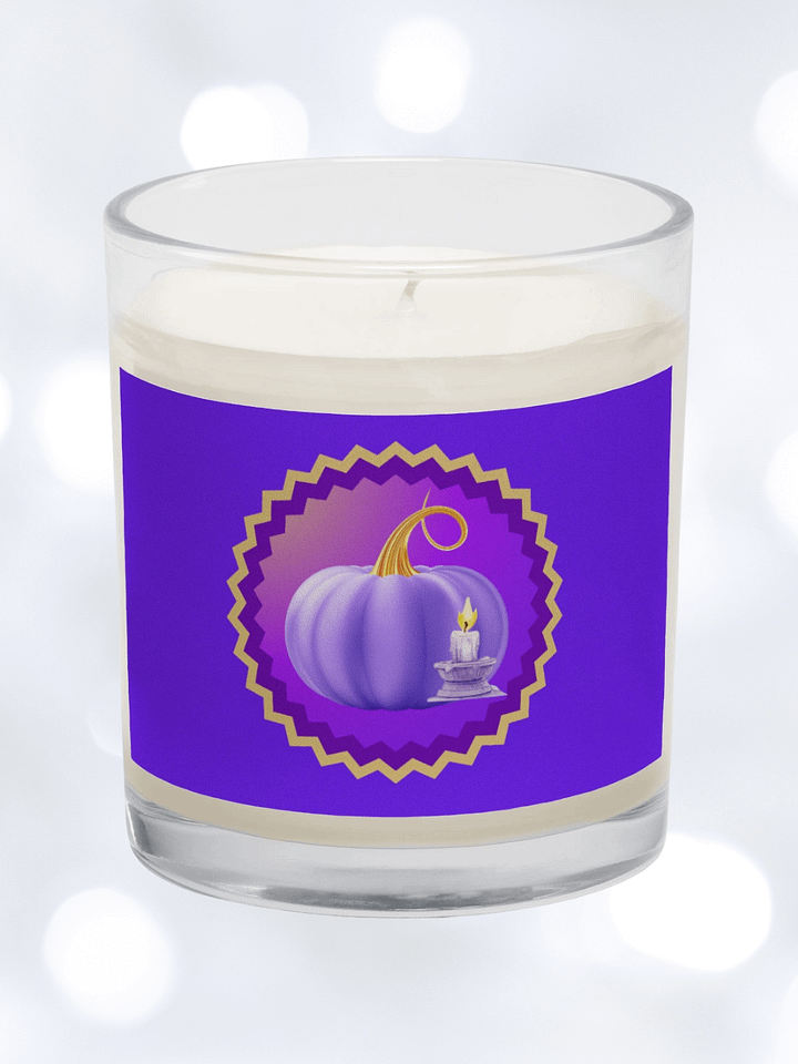 Enchanting Purple Pumpkin Soy Candle product image (1)