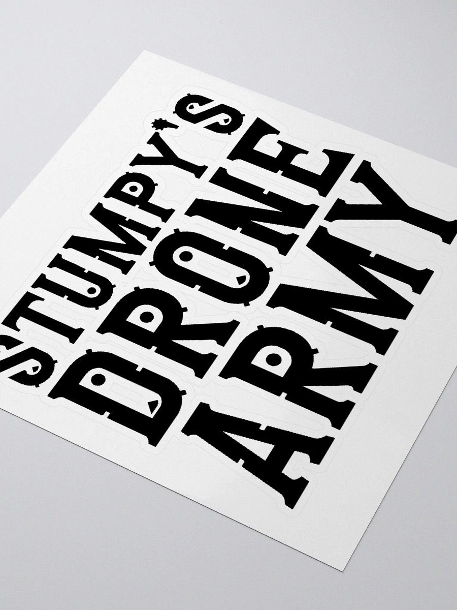 Stumpy's Drone Army Text Sticker product image (8)