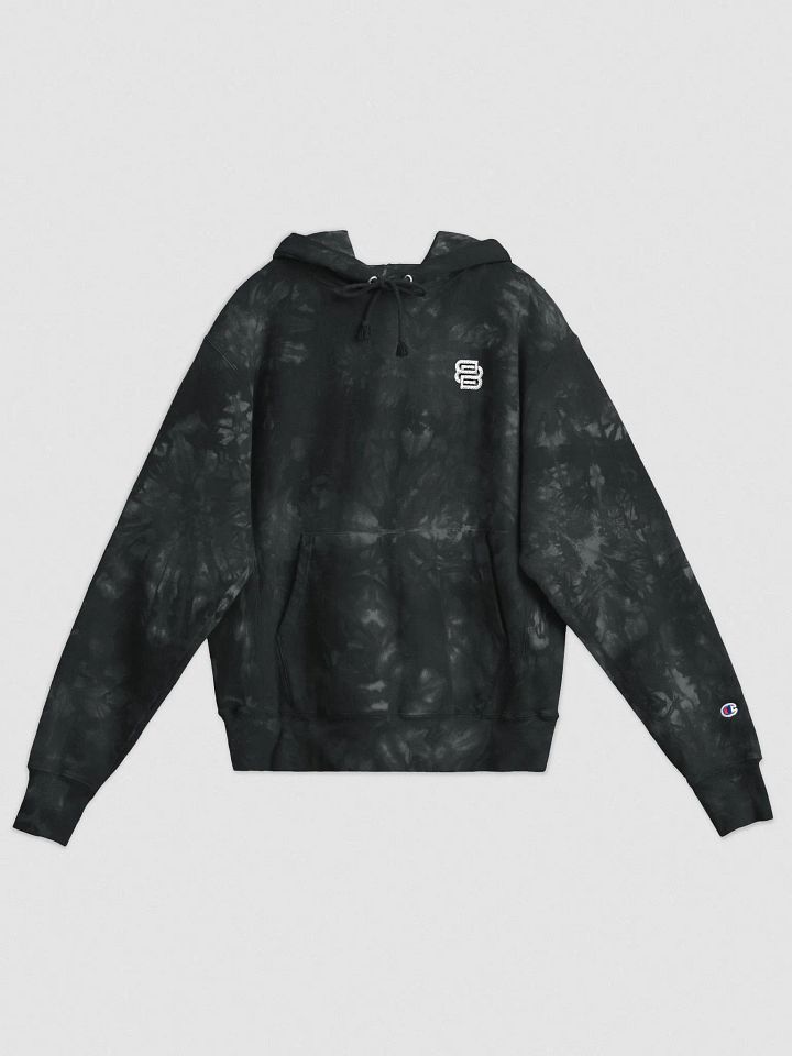 BURNZY LOGO x CHAMPION TIE DYE HOODIE product image (1)
