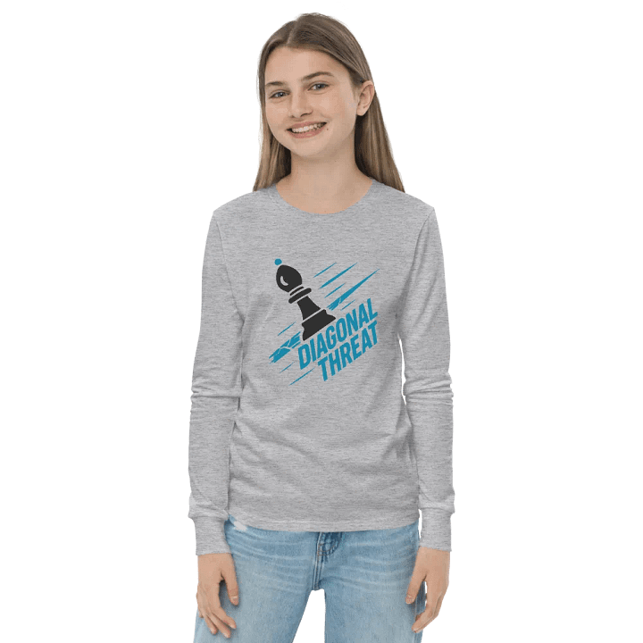 Diagonal Threat - Youth Long Sleeve T-Shirt product image (3)