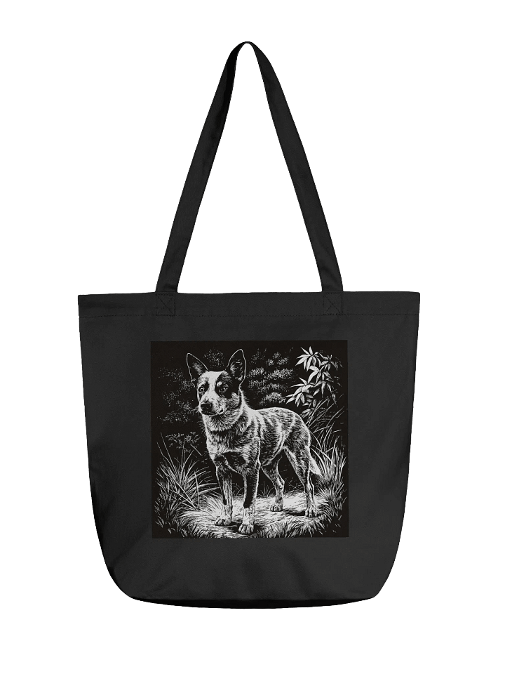 Australian Cattle Dog Pencil Sketch Tote Bag product image (1)