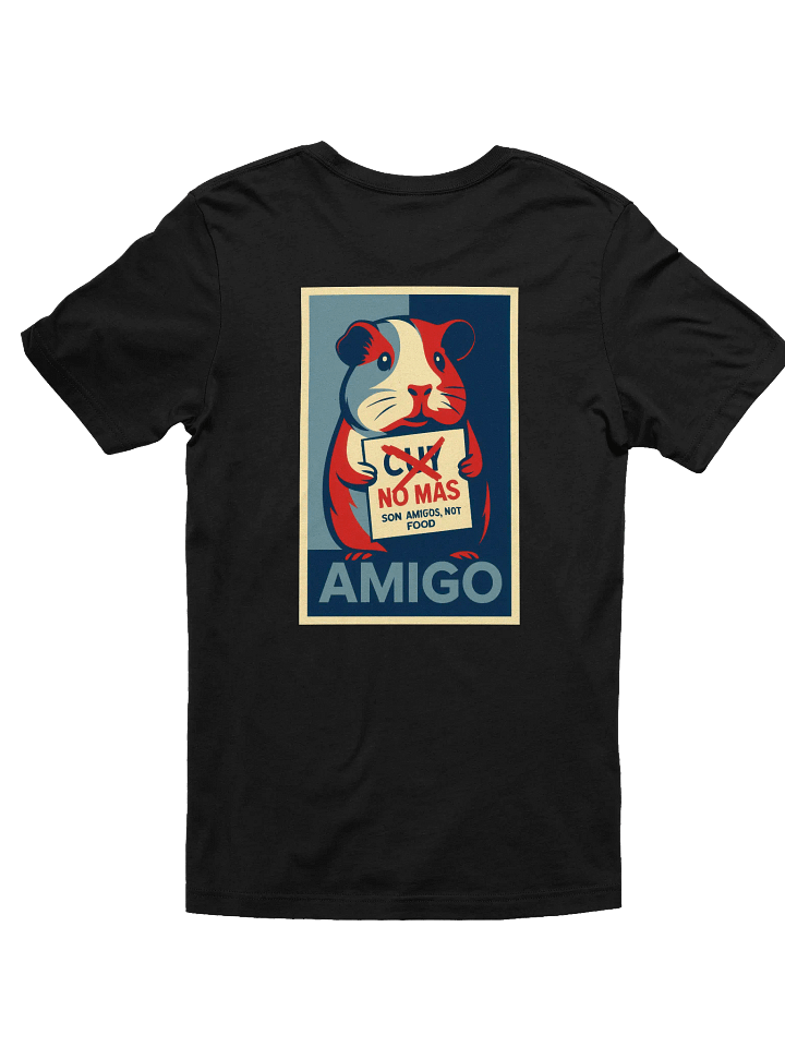 Cuy NO MÁS - Friends Not Food T-Shirt by GUINEA NATION product image (2)