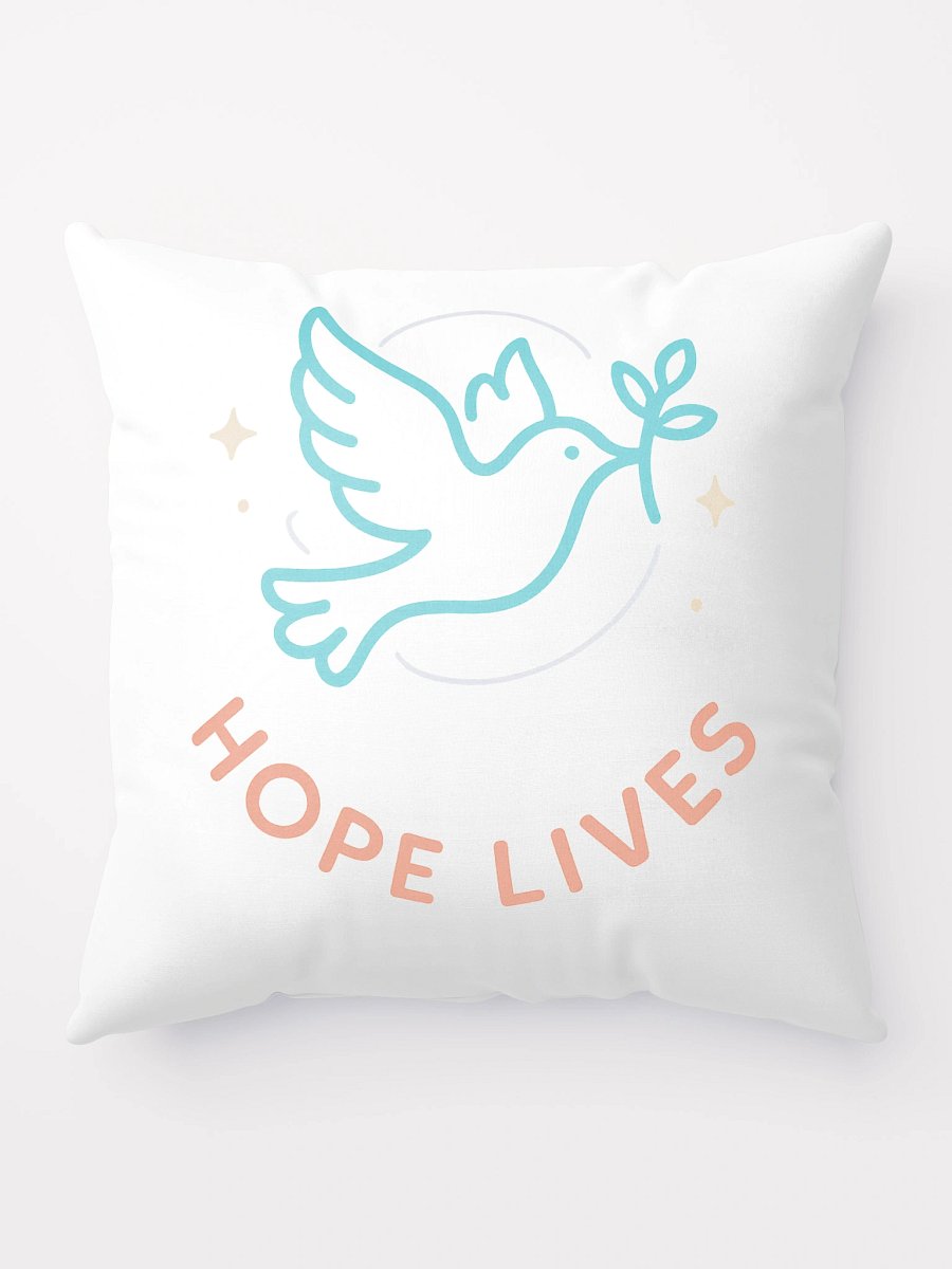 Hopeful Dove All-Over Print Pillow product image (9)