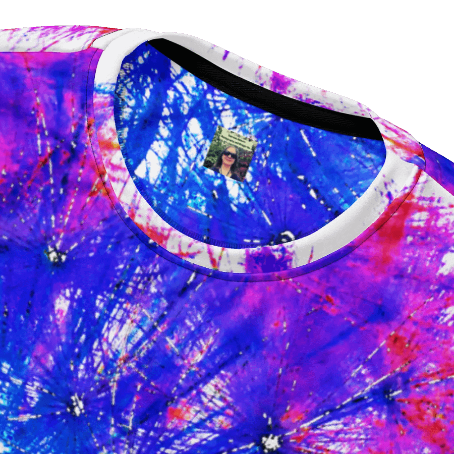 Abstract Bright Neon Dandelion Seeds Unisex Sweatshirt product image (4)