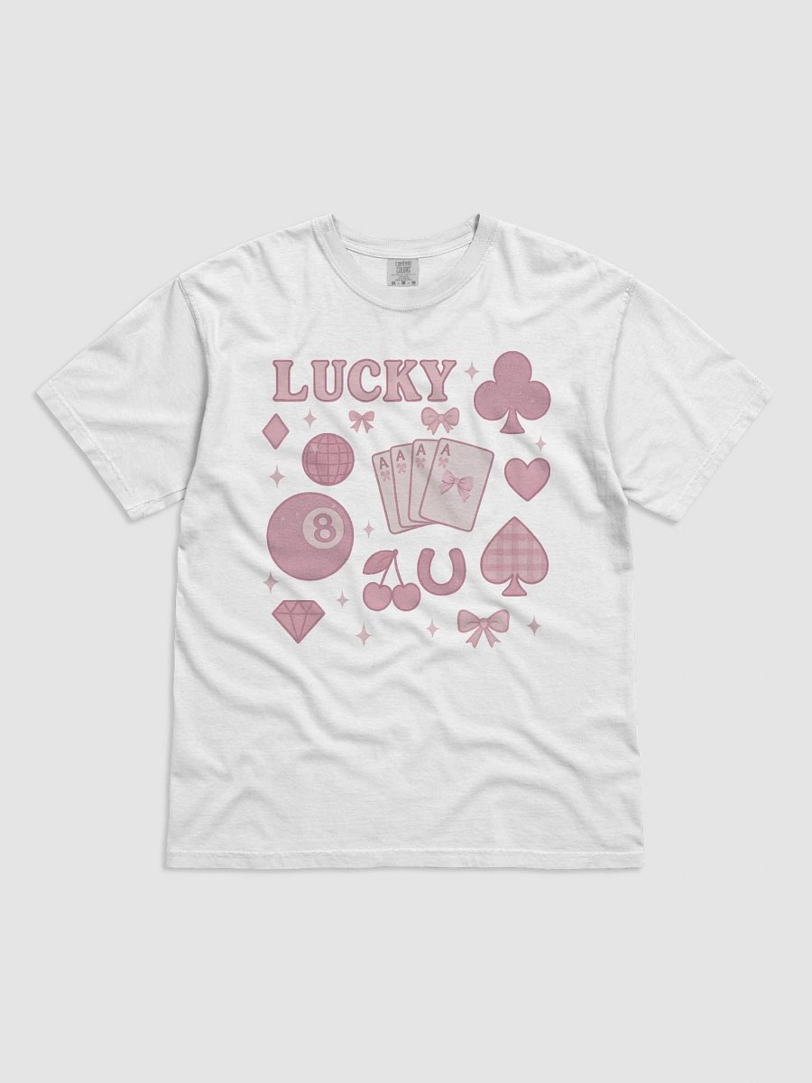 Comfort Colors Retro Pink Lucky Shirt product image (1)