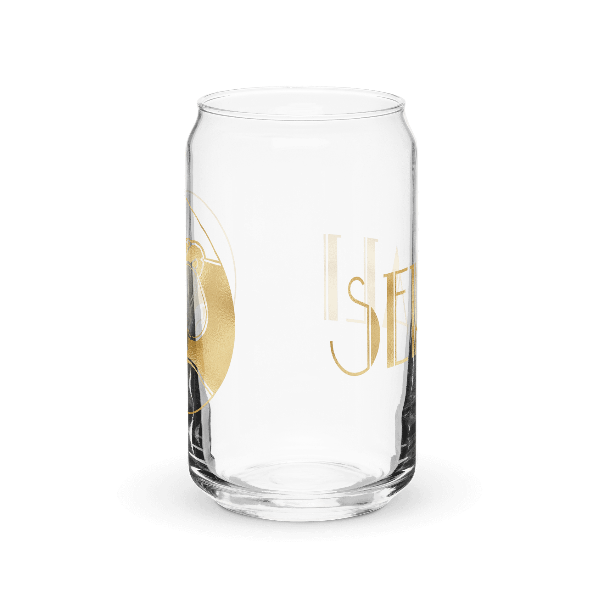 Logo Gilded Can-Shaped Glass product image (2)