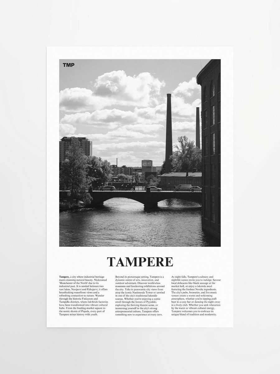 Tampere 02 Newspaper Poster product image (5)