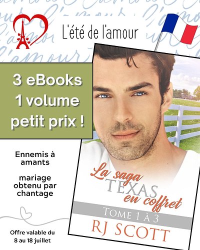 📚 La saga Texas – Tomes 1 à 3 en un seul volume à moitié prix !
Du 8 au 18 juillet, découvrez les débuts explosifs de Riley &...