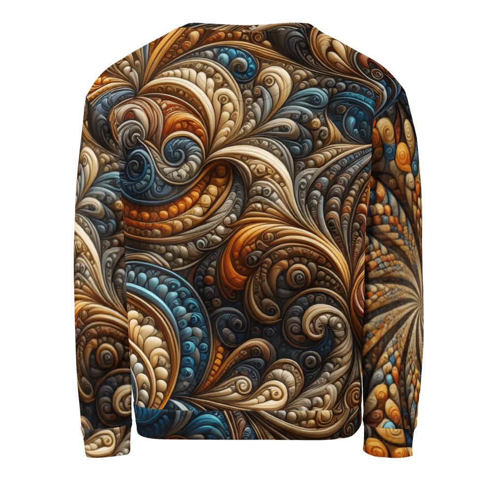 Colorful Patterns - All-Over Unisex Sweatshirt #7 product image (2)
