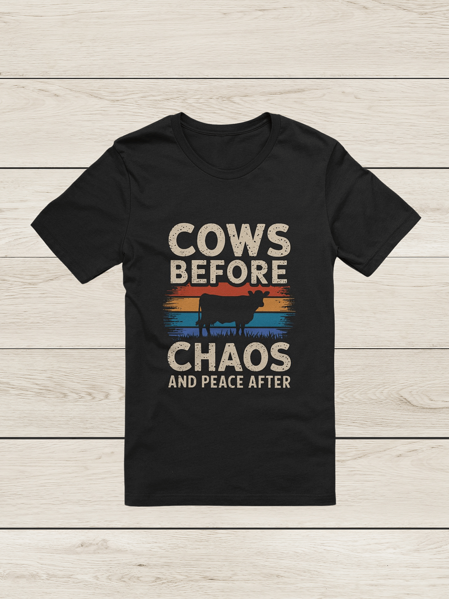 "Cows before" t-shirt product image (9)