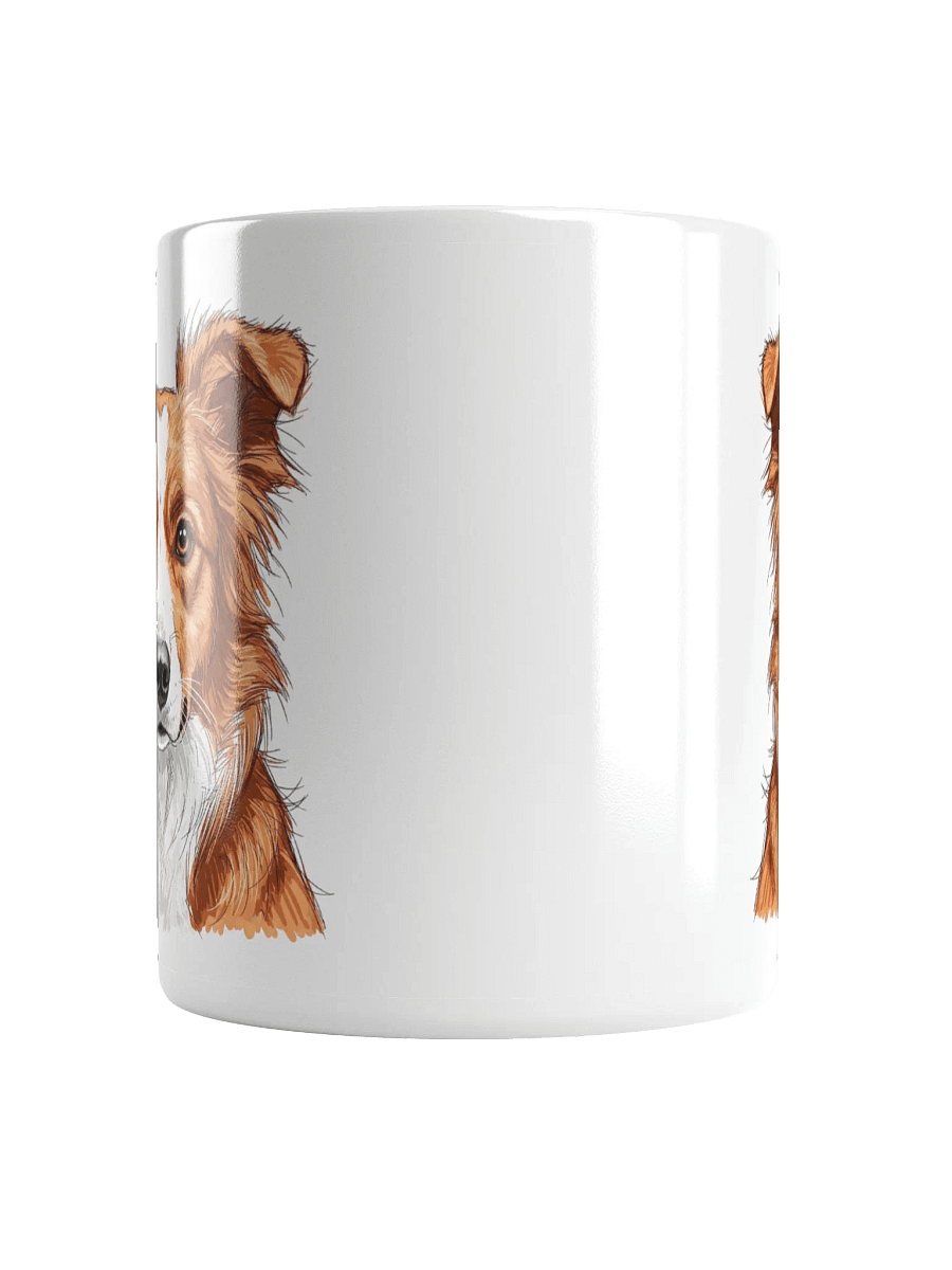 Border Collie Sketch-y Art Chic Small Ceramic Mug product image (6)