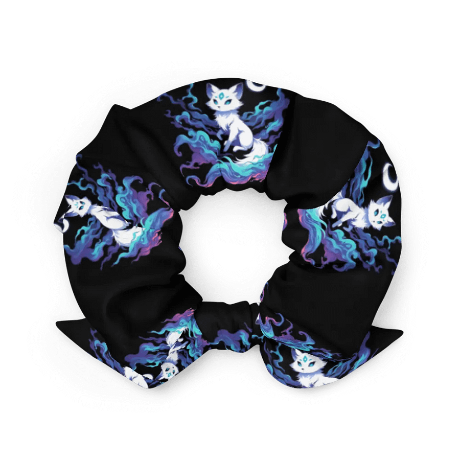Mystical Moon Fox All-Over Print Scrunchie product image (3)