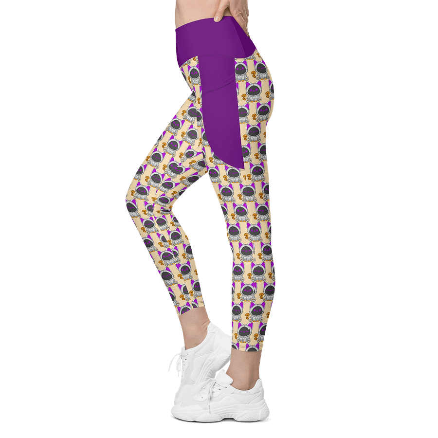 PalBot Leggings w/Pockets - Plum product image (6)
