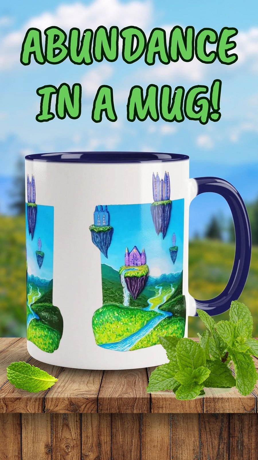 Fantasy World Ceramic Mug product image (3)