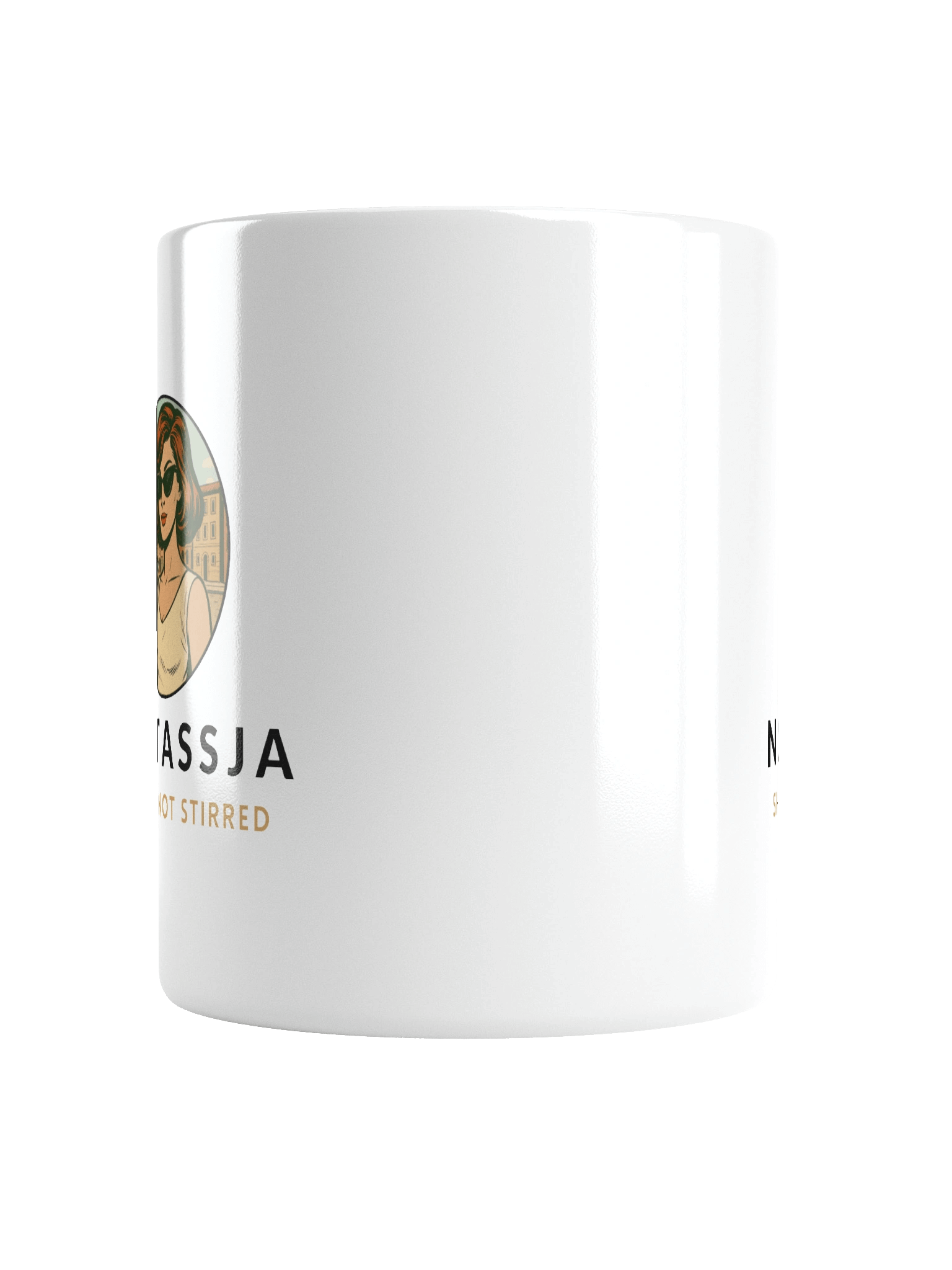 ☕ Nastassja “Shaken, Not Stirred” Mug product image (6)