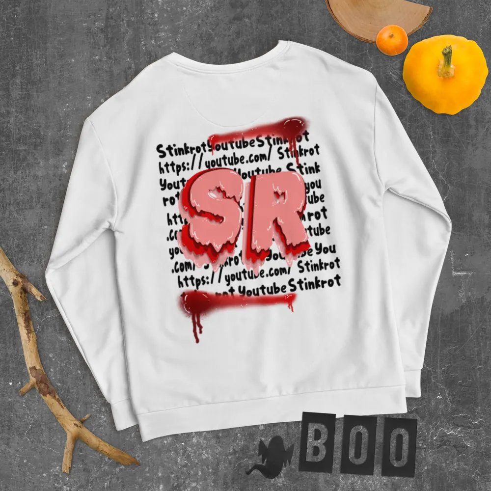 White Stinkrot Youtube Crewneck product image (8)