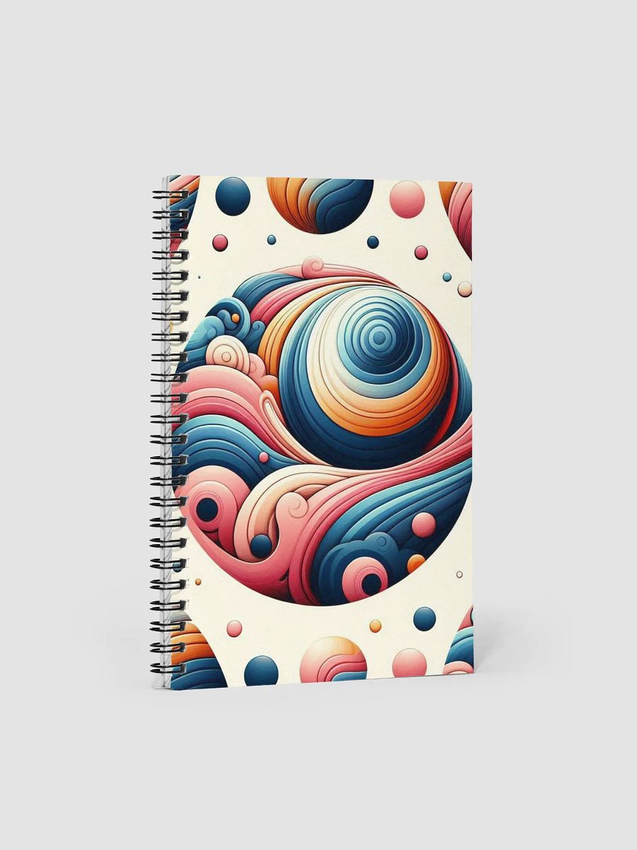 Spiral Swirls Notebook product image (1)