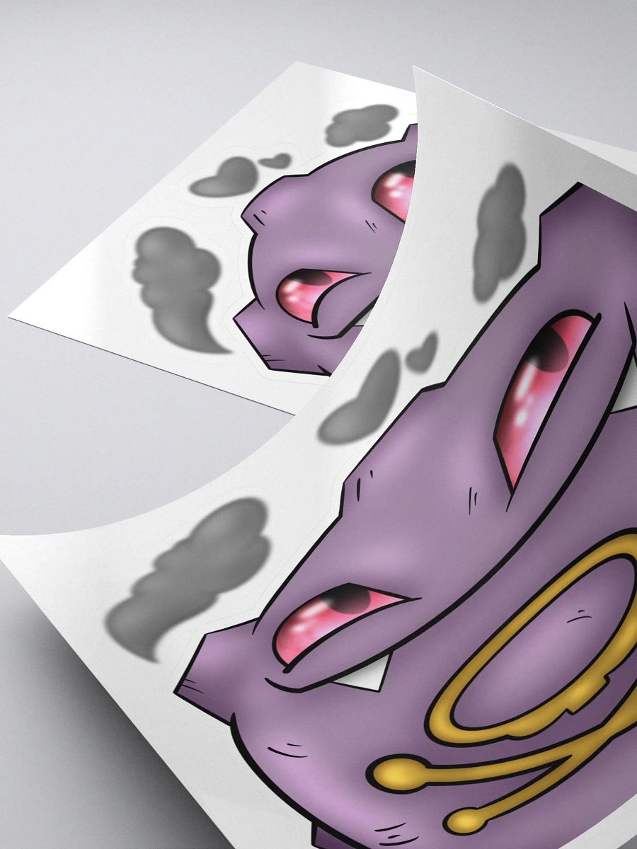 kough kough...O.O... koffing sticker product image (4)