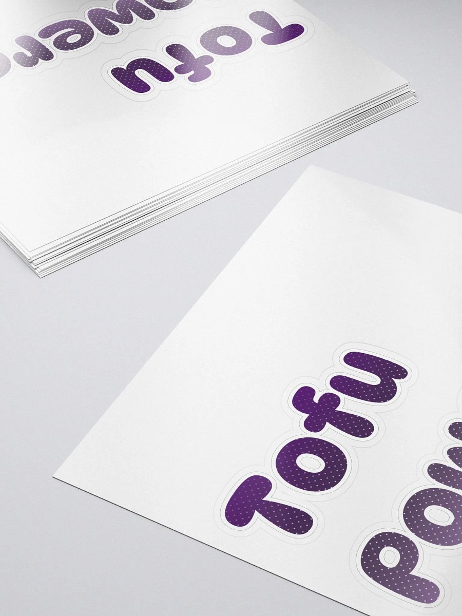 Tofu Powered Sticker product image (5)
