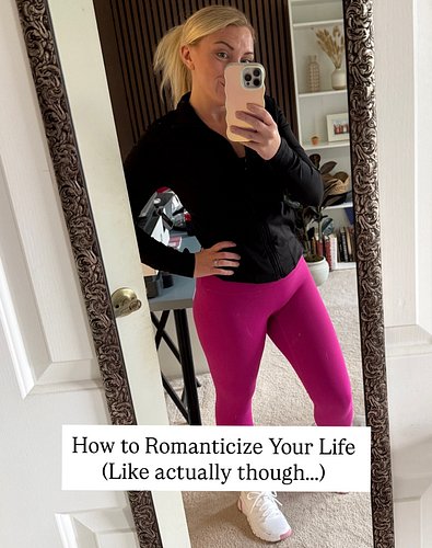 We’re not waiting for the perfect time to feel good anymore 💅

We’re making the coffee, setting the boundary, getting the sun...