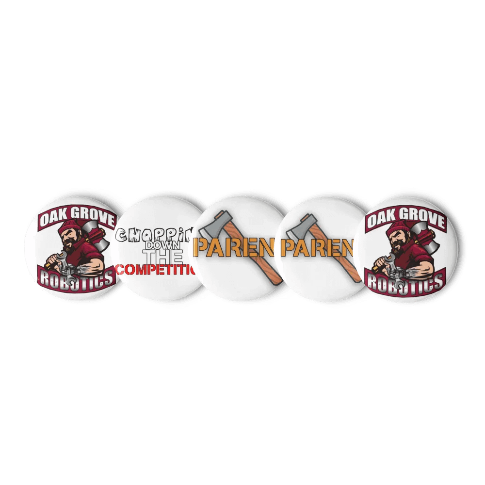 Oak Grove Robotics Pin Set product image (1)