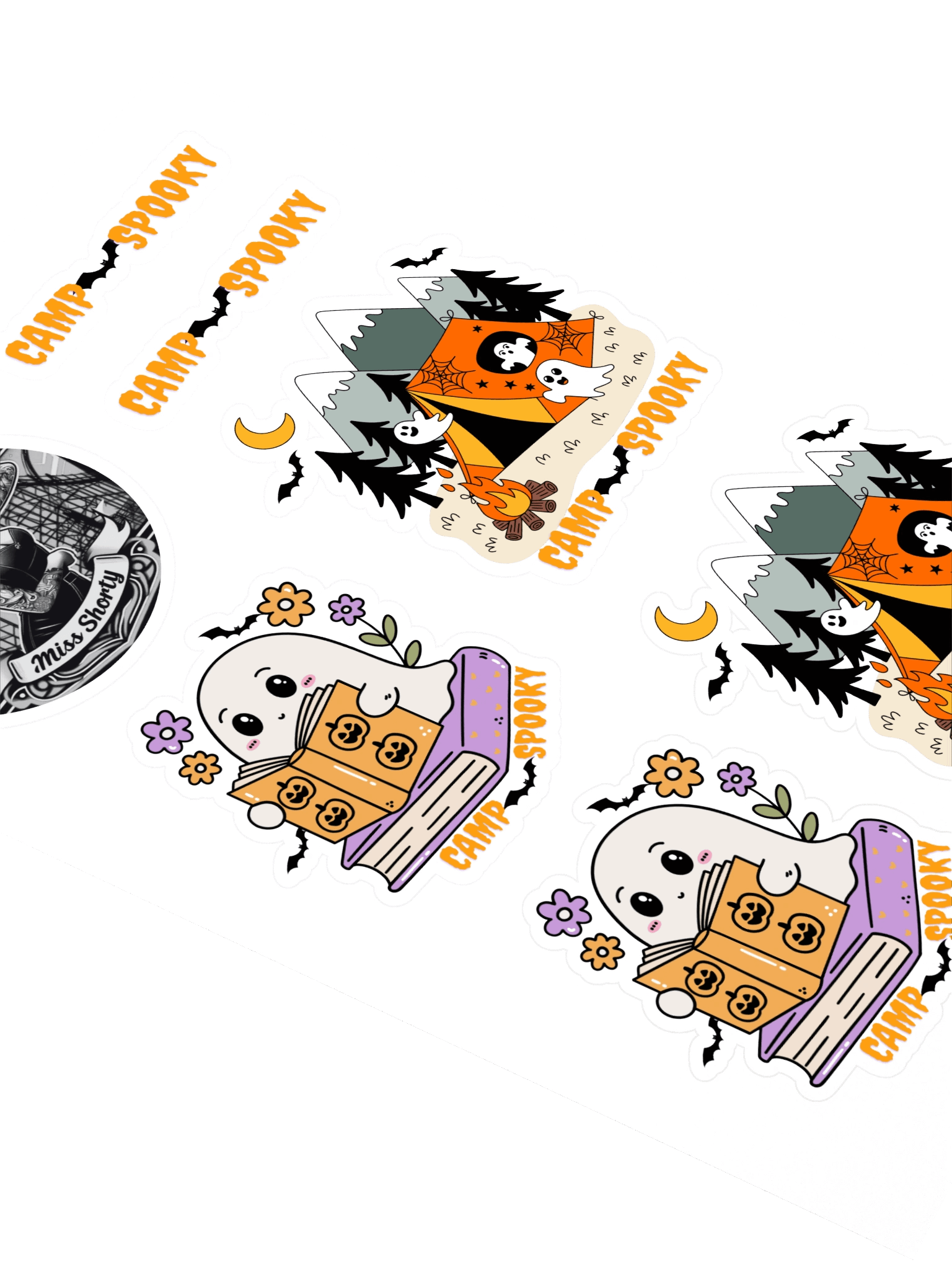 Camp Spooky Sticker Sheet product image (2)