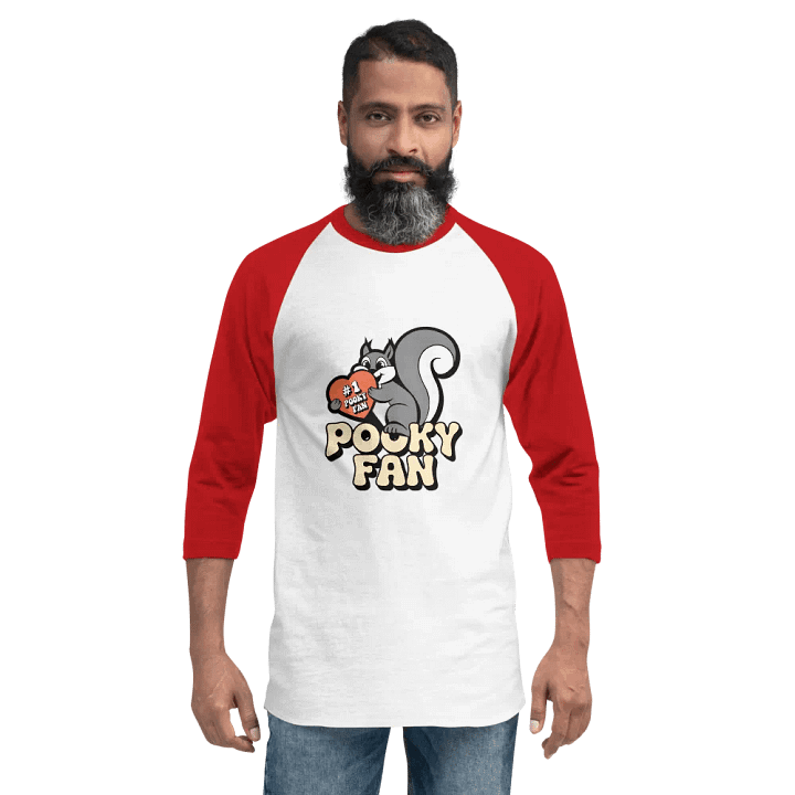 Pooky's #1 Fan Raglan Tee product image (2)