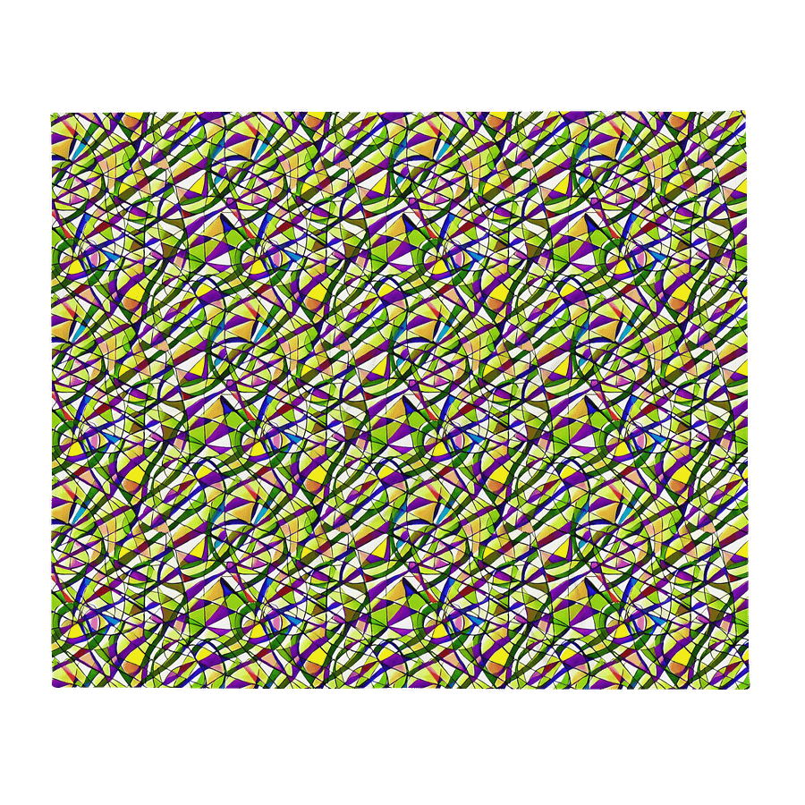 stained Glass Pattern Blanket product image (2)