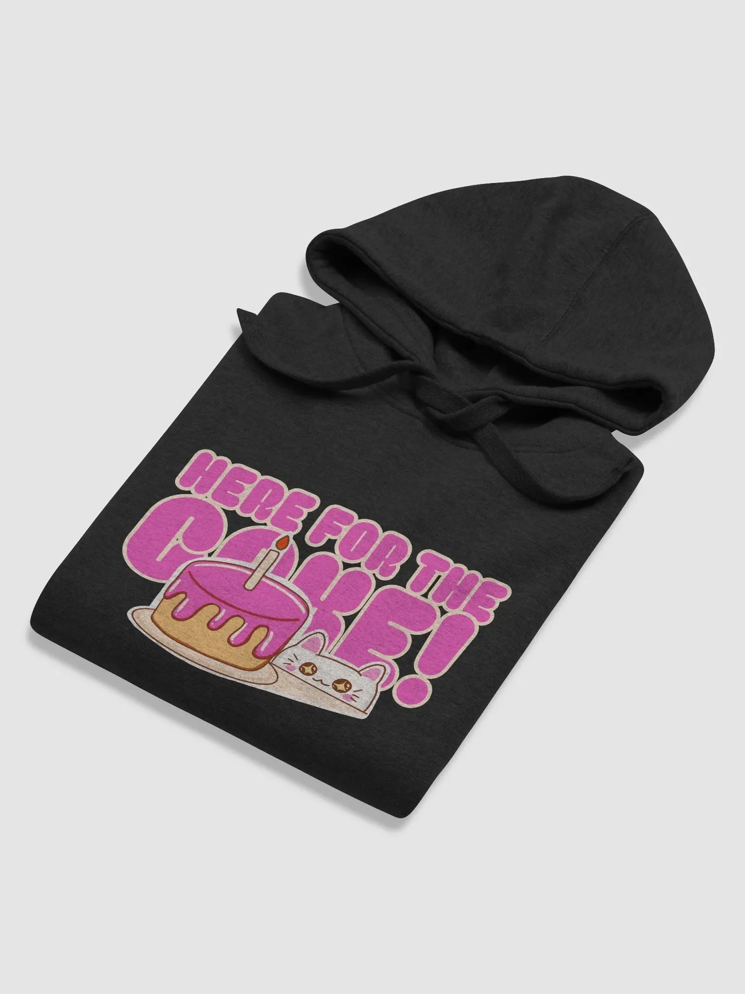 'HERE FOR THE CAKE!' Hoodie product image (21)