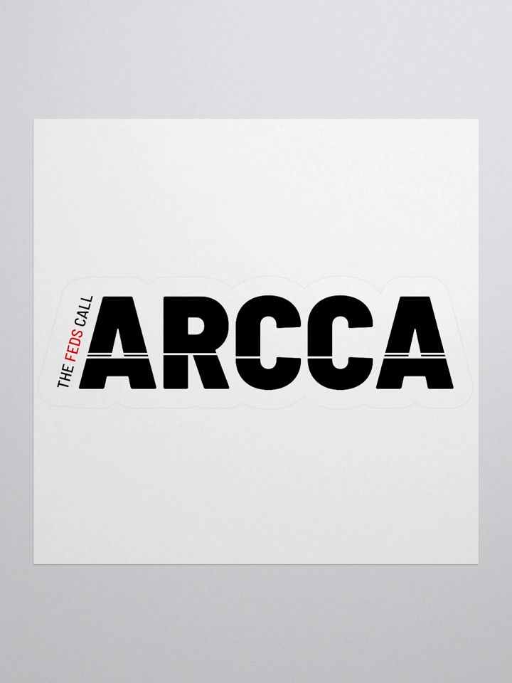 The Feds call ARCCA (sticker) product image (1)
