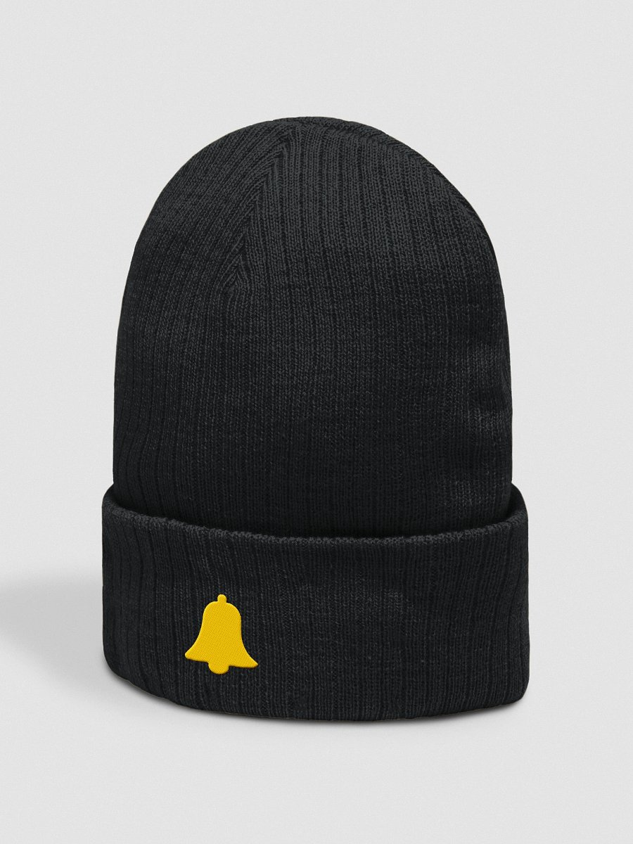 Golden Bell Recycled Ribbed Beanie product image (8)