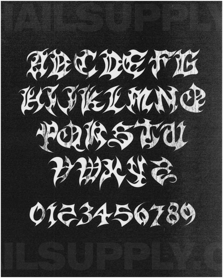 BLACKEND - DISPLAY FONT product image (2)