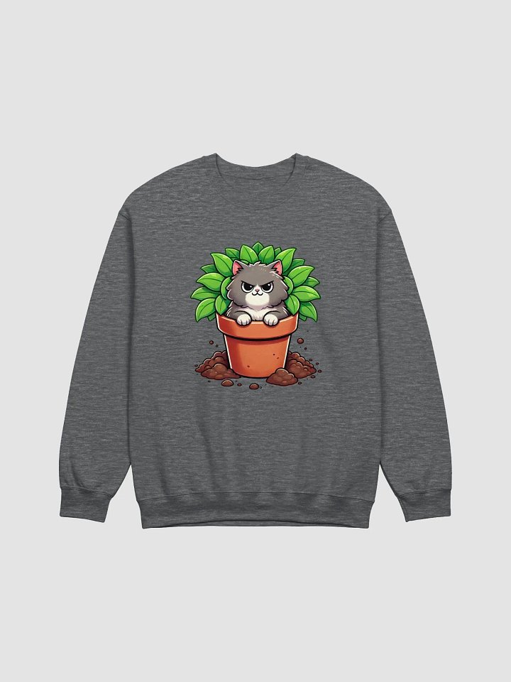Purr in the Pot Crewneck Sweatshirt product image (1)