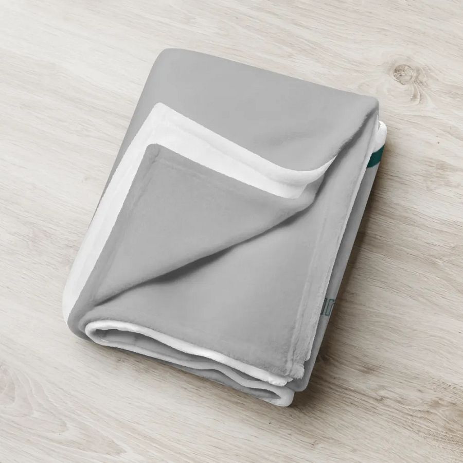 Sleeping Chloe • Throw Blanket (Silver) product image (6)