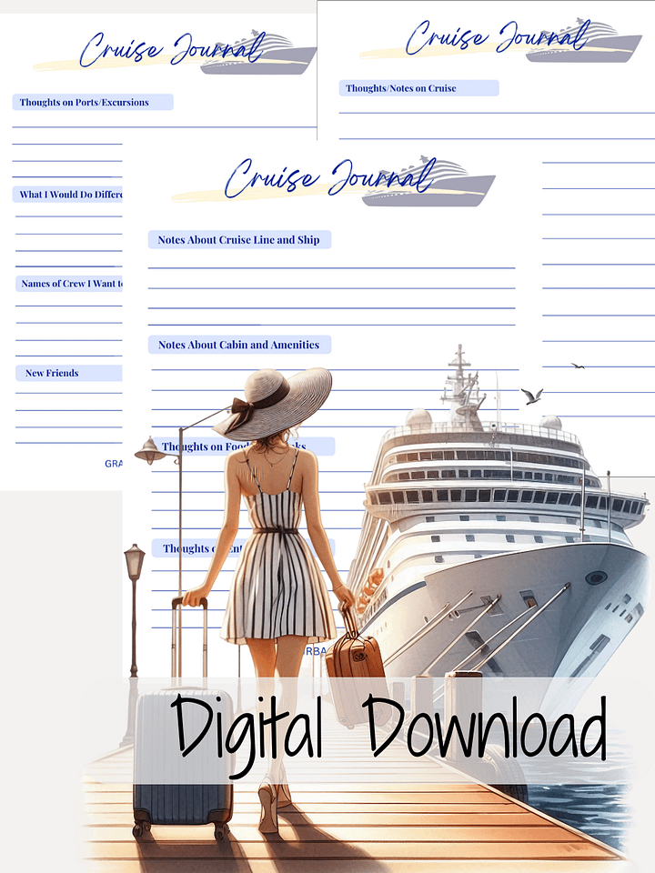 🌊 Cruise Journal – Capture Every Moment! 🌊 product image (1)