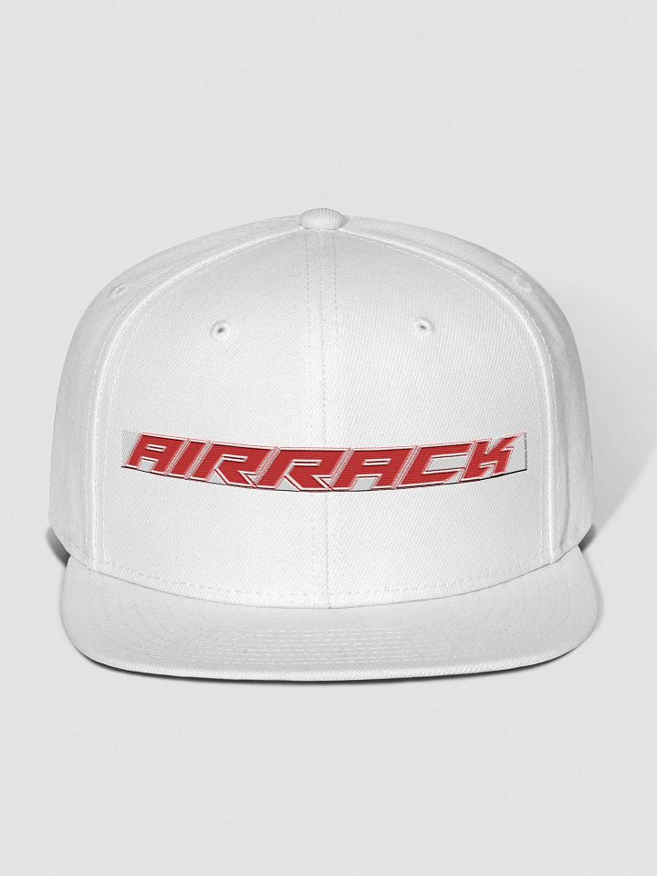 airrack embroidered hat red product image (1)