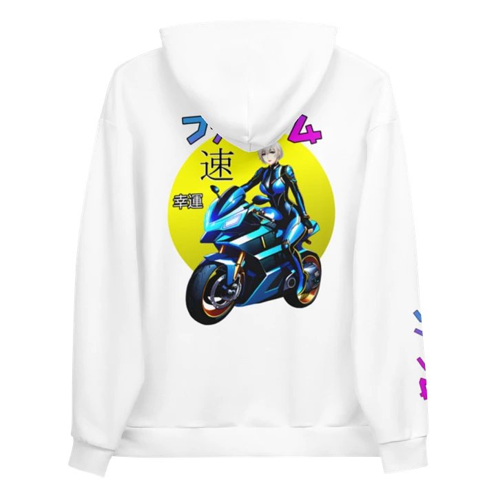 Biker Girl - Hoodie (White) product image (1)