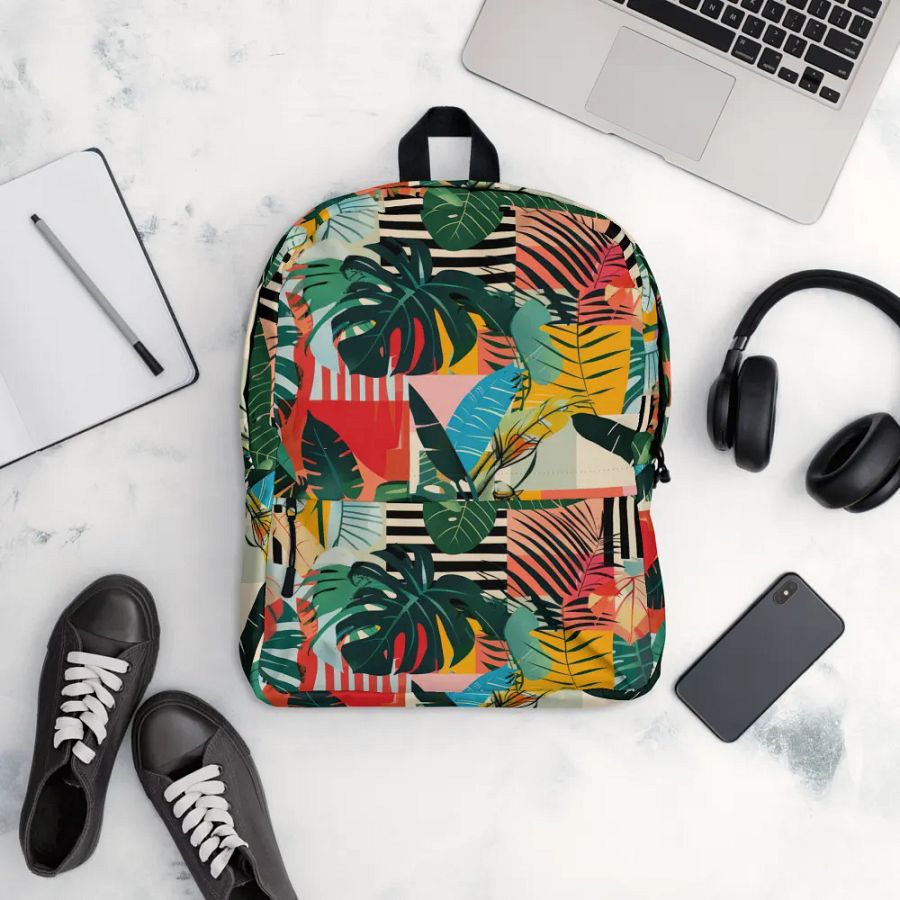 Jungle Daydream All-Over Print Backpack product image (12)