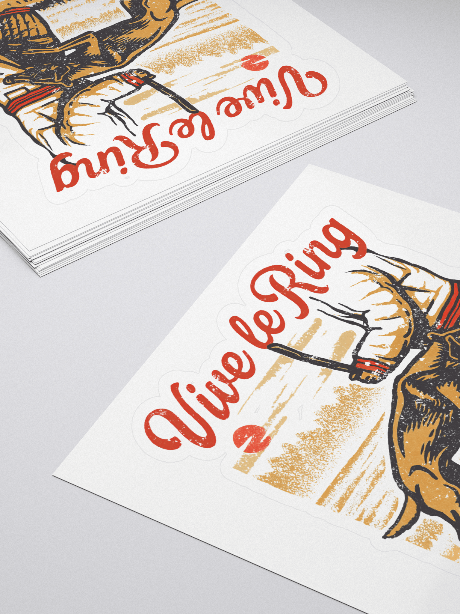 Vive le Ring - Sticker product image (4)