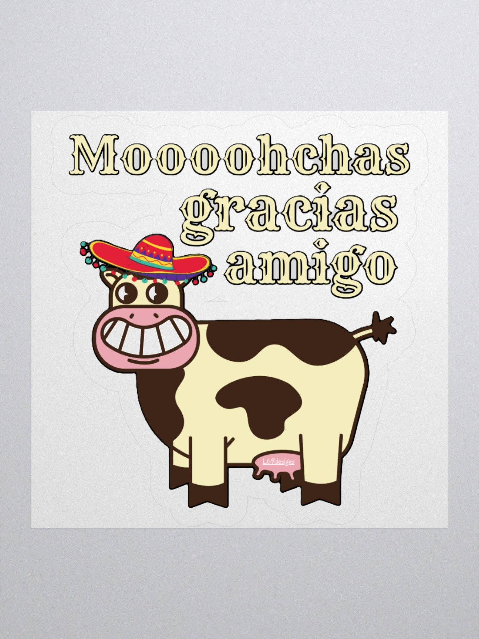 MOOOOHCHAS GRACIAS AMIGO product image (3)