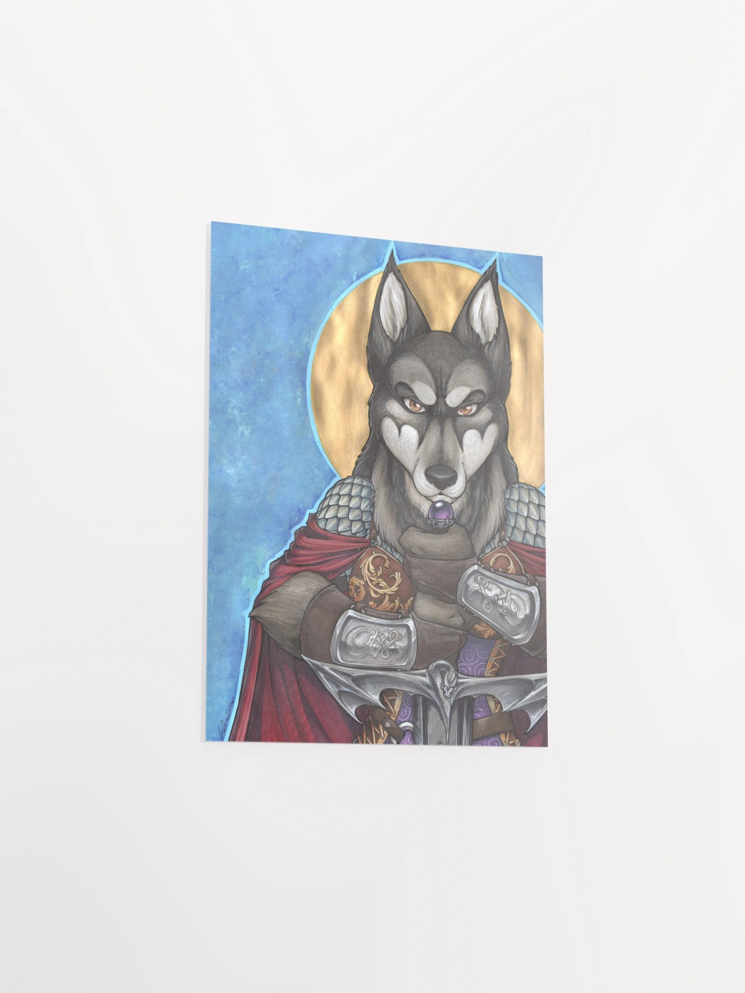 "The Fighter" Print product image (7)