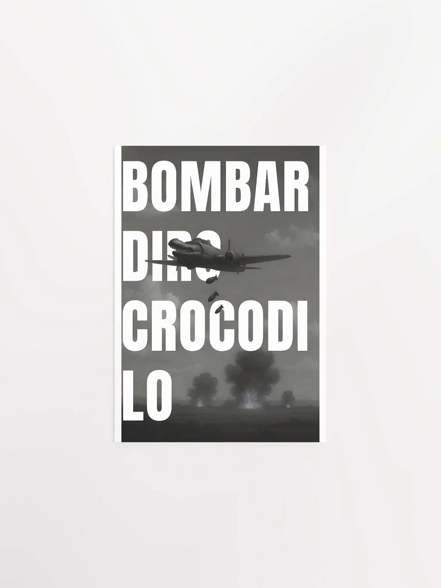 BOMBARDIRO CROCODILO POSTER product image (2)