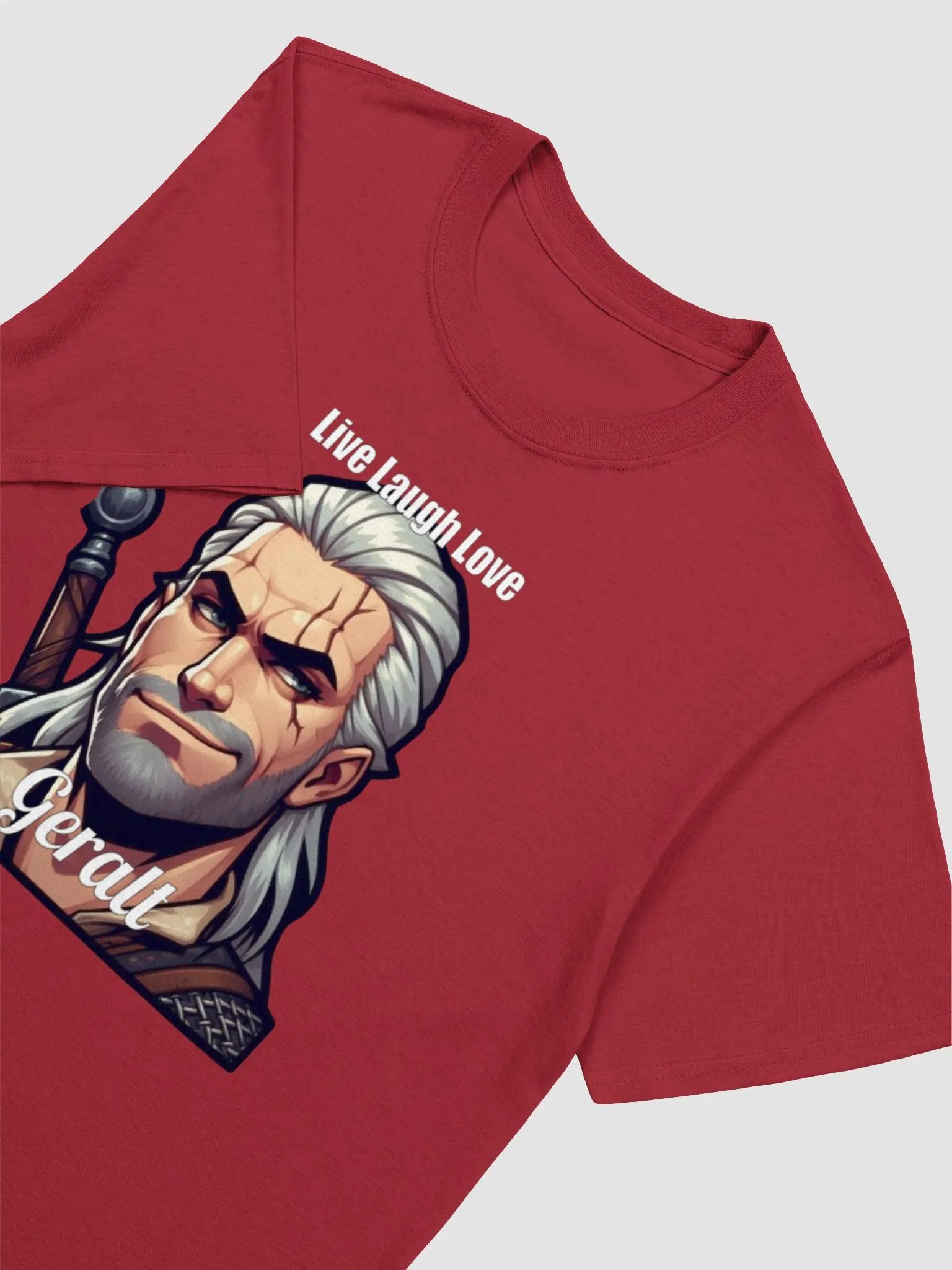 Live Laugh Love Geralt Shirt product image (3)