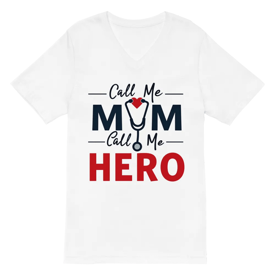 Heartfelt Hero MD V-Neck Tee product image (2)