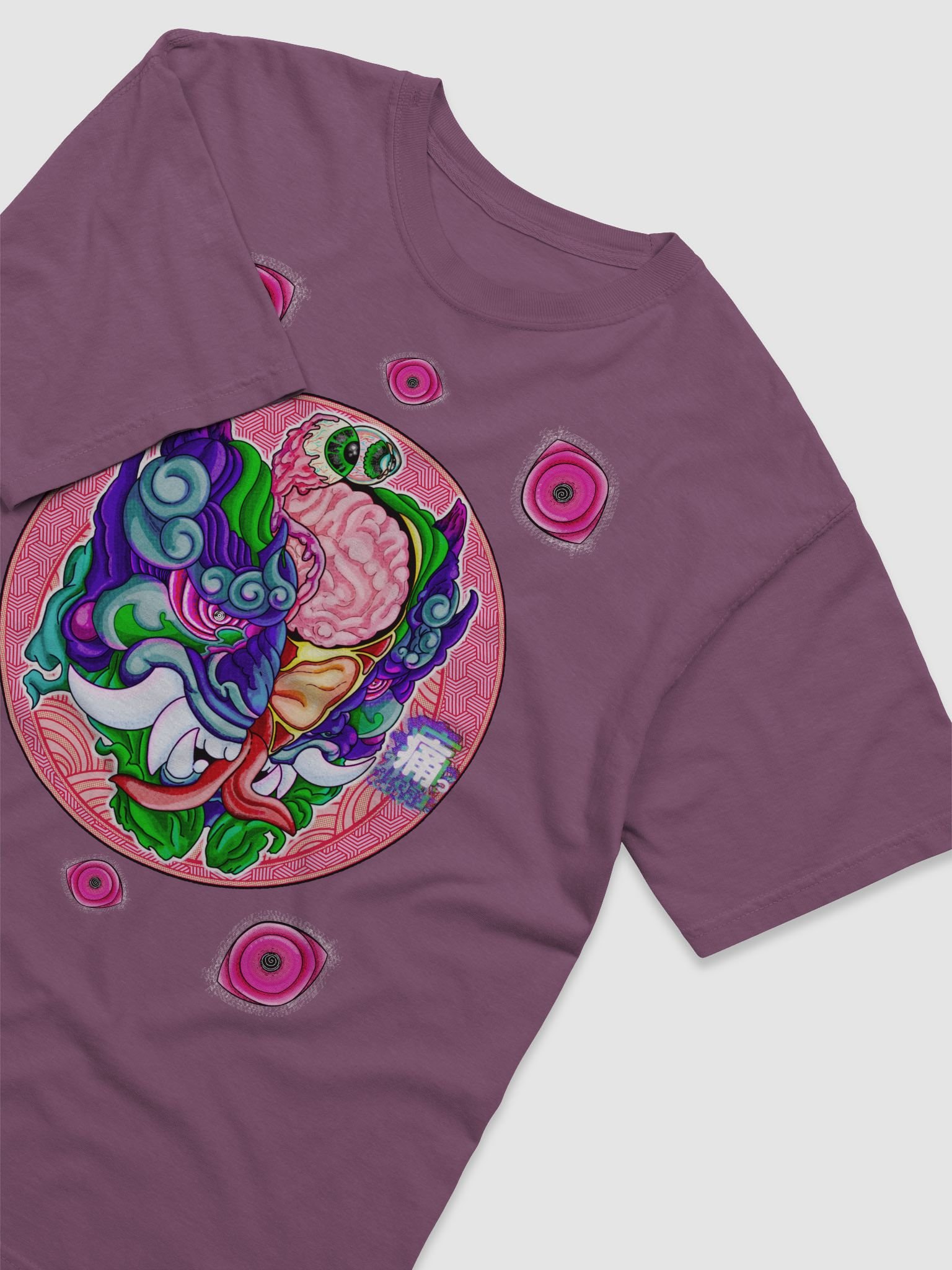 Yokai Migraine: Comfort Colors Garment-Dyed Heavyweight T-Shirt product image (3)