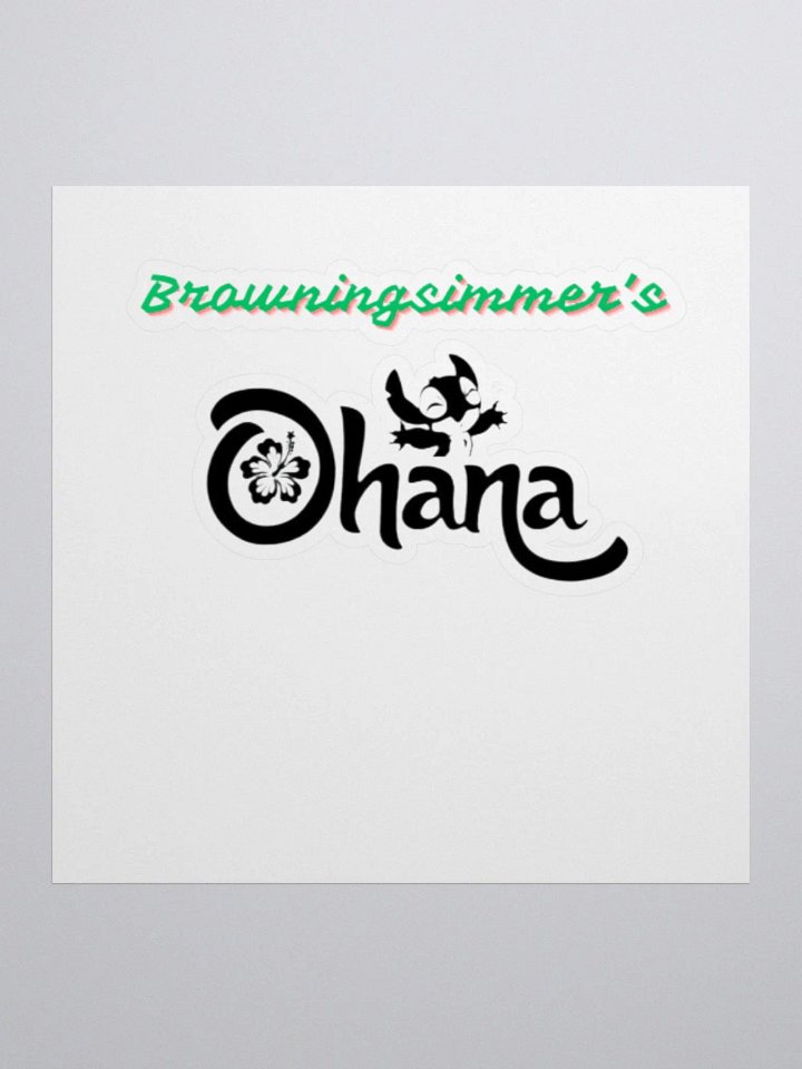 BrowningSimmer Ohana Stickers product image (2)