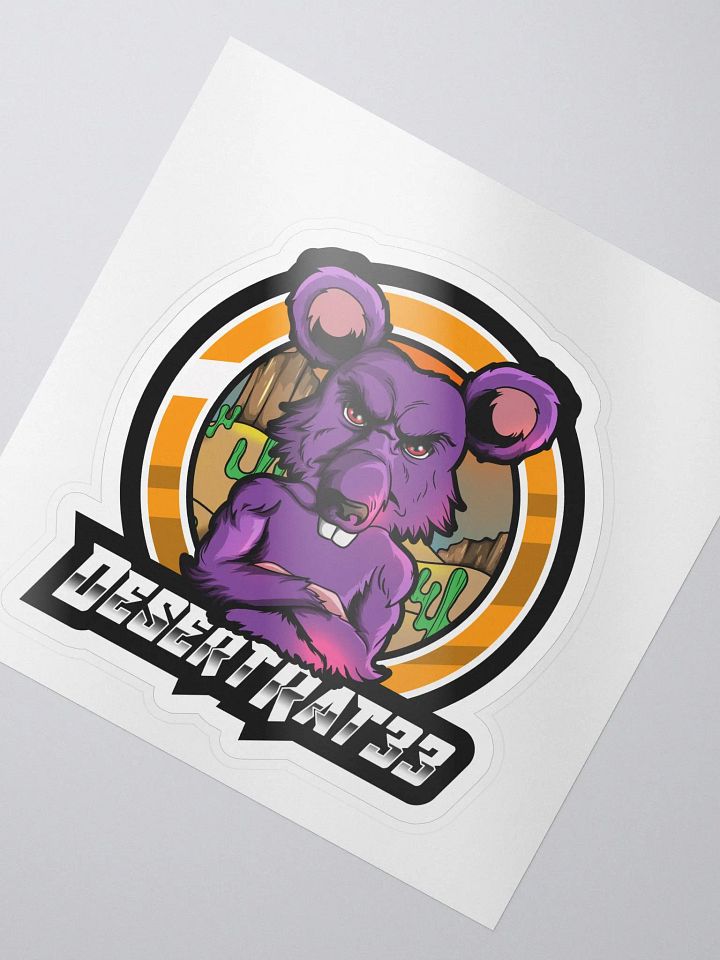 DesRat33 Logo Sticker product image (2)