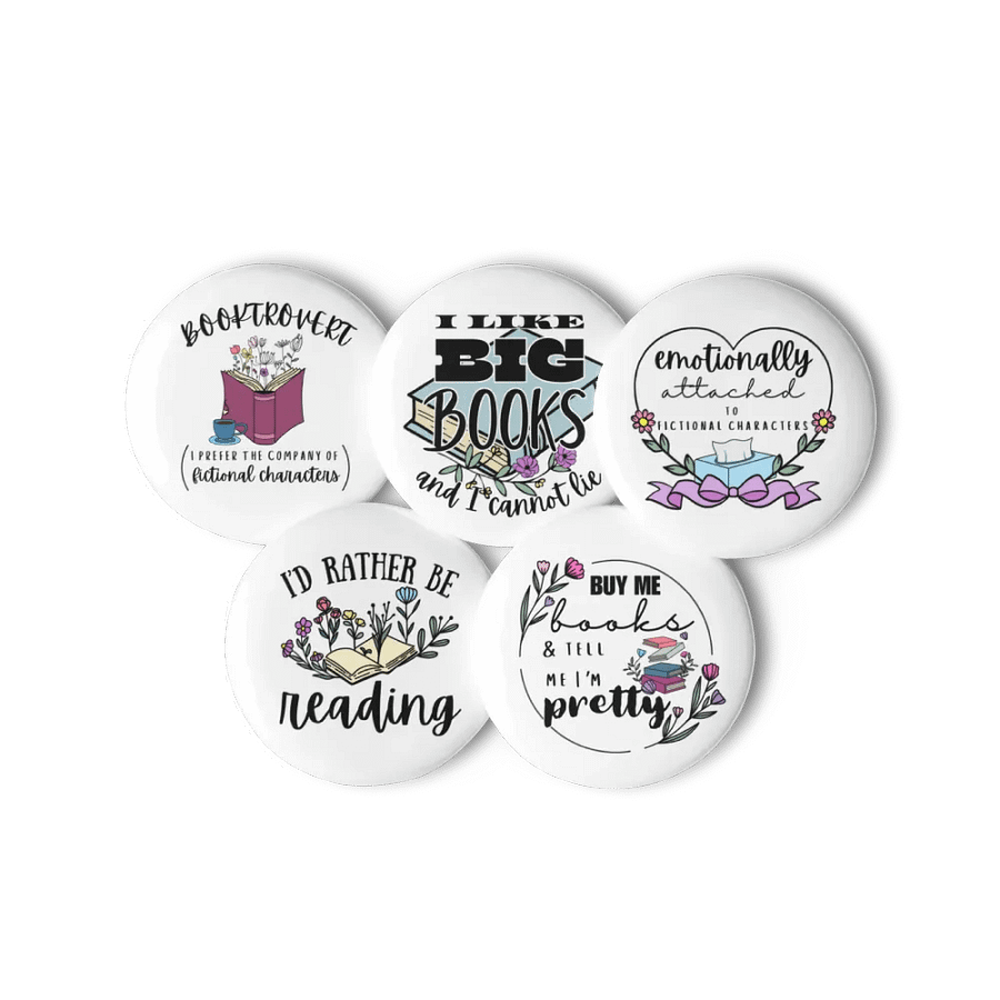 Booktrovert Pin Bundle product image (1)