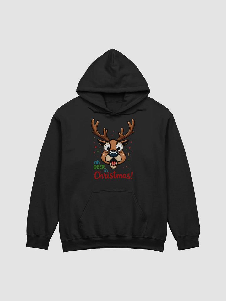 Christmas Reindeer Hoodie Oh Deer It's Christmas product image (1)
