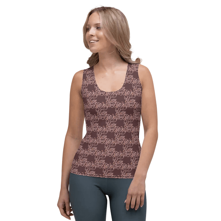 Vixen Hotwife fitted all-over tank shirt product image (1)